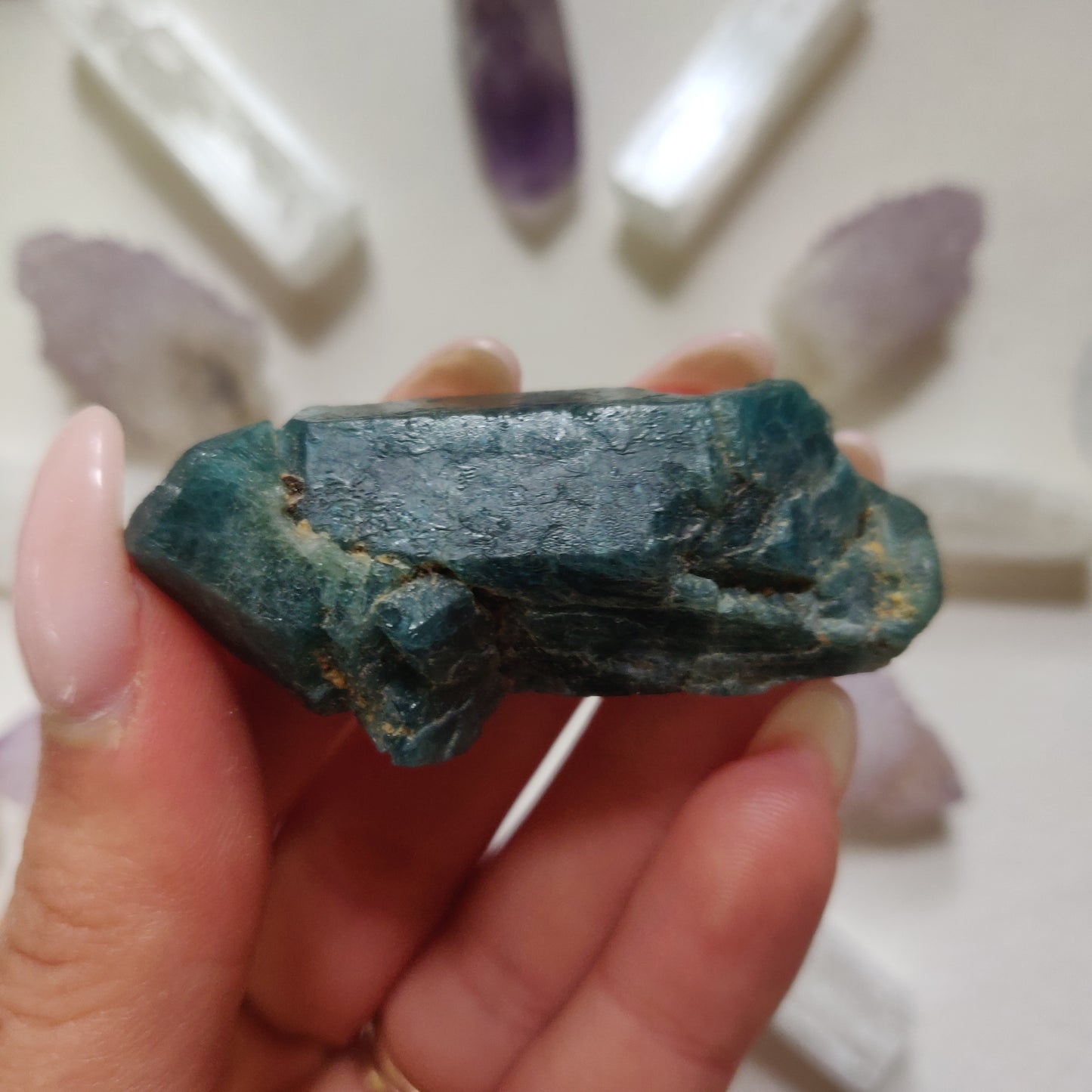 Raw Blue Apatite (#5)