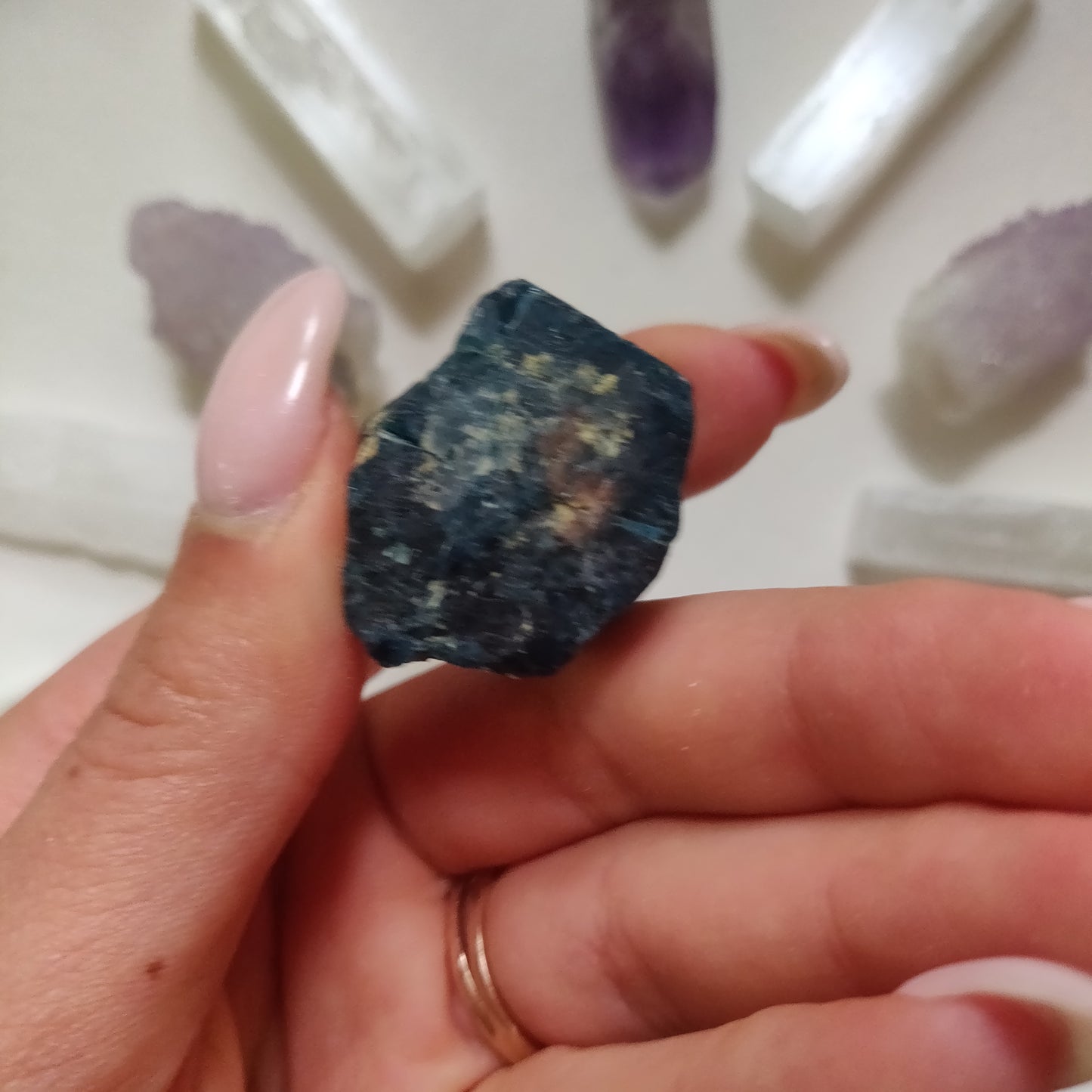 Raw Blue Apatite (#1)