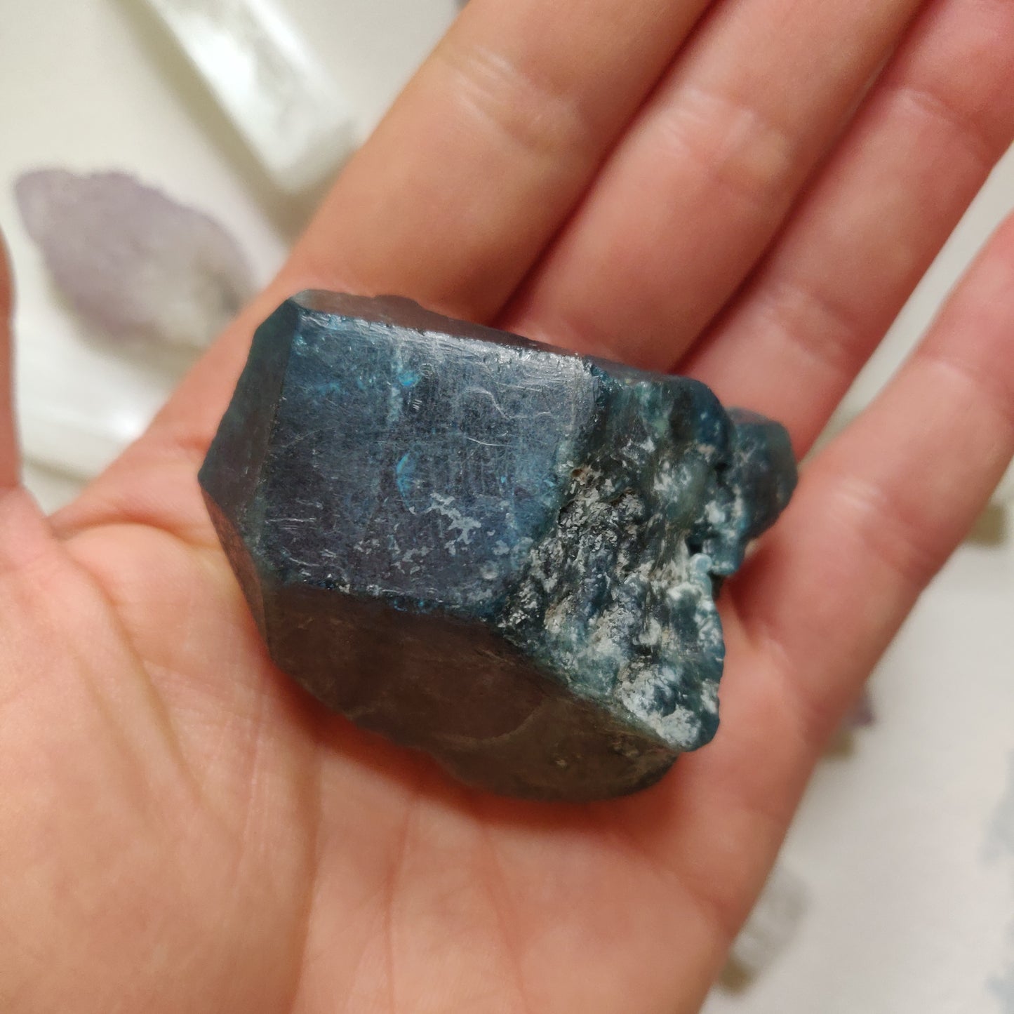 Raw Blue Apatite (#3)
