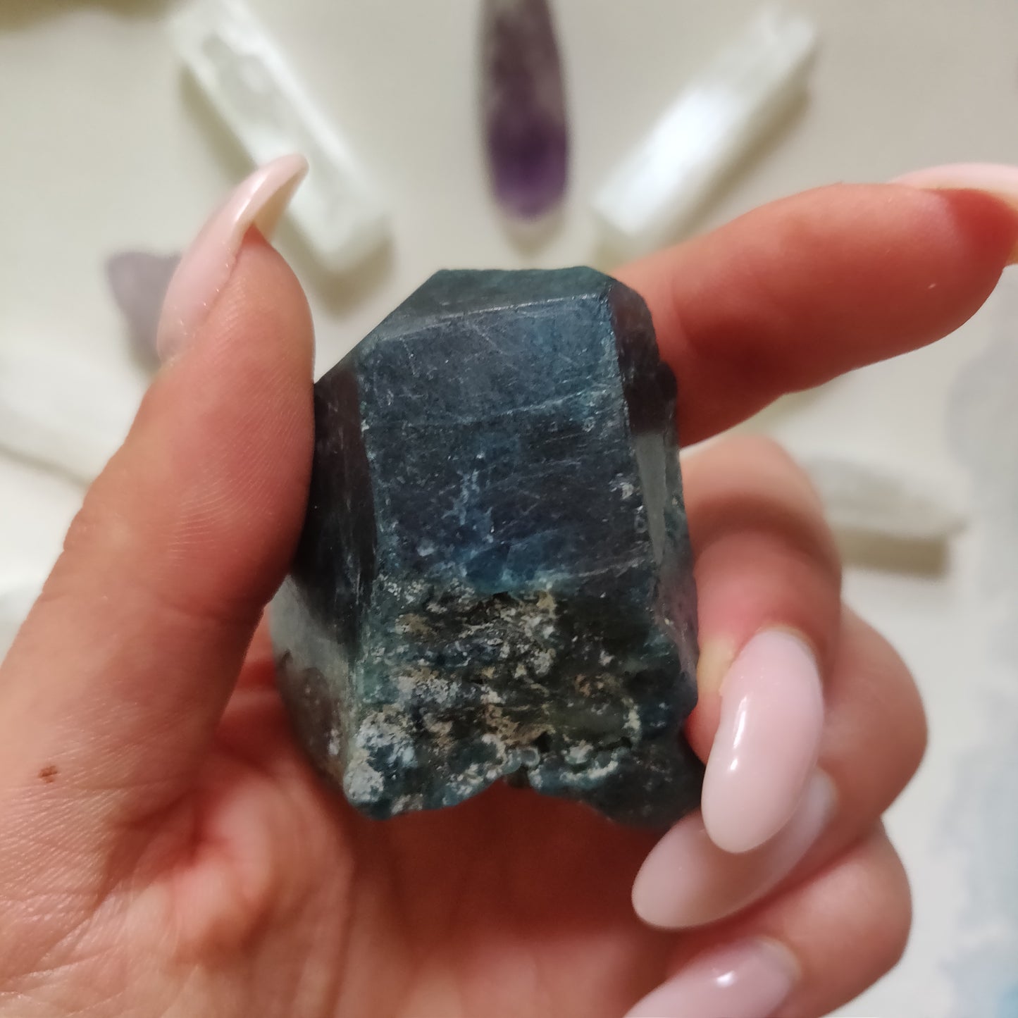 Raw Blue Apatite (#3)