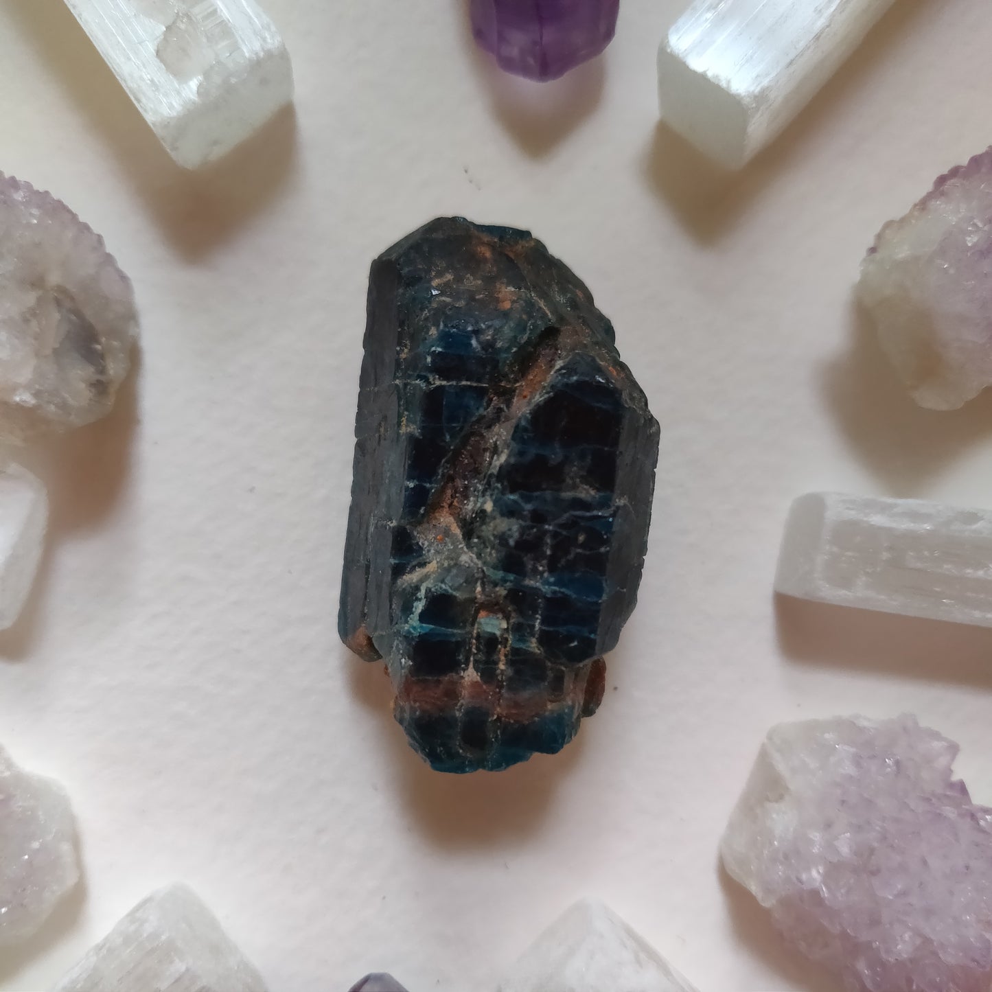 Raw Blue Apatite (#4)