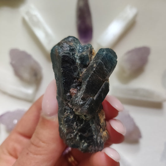 Raw Blue Apatite (#2)