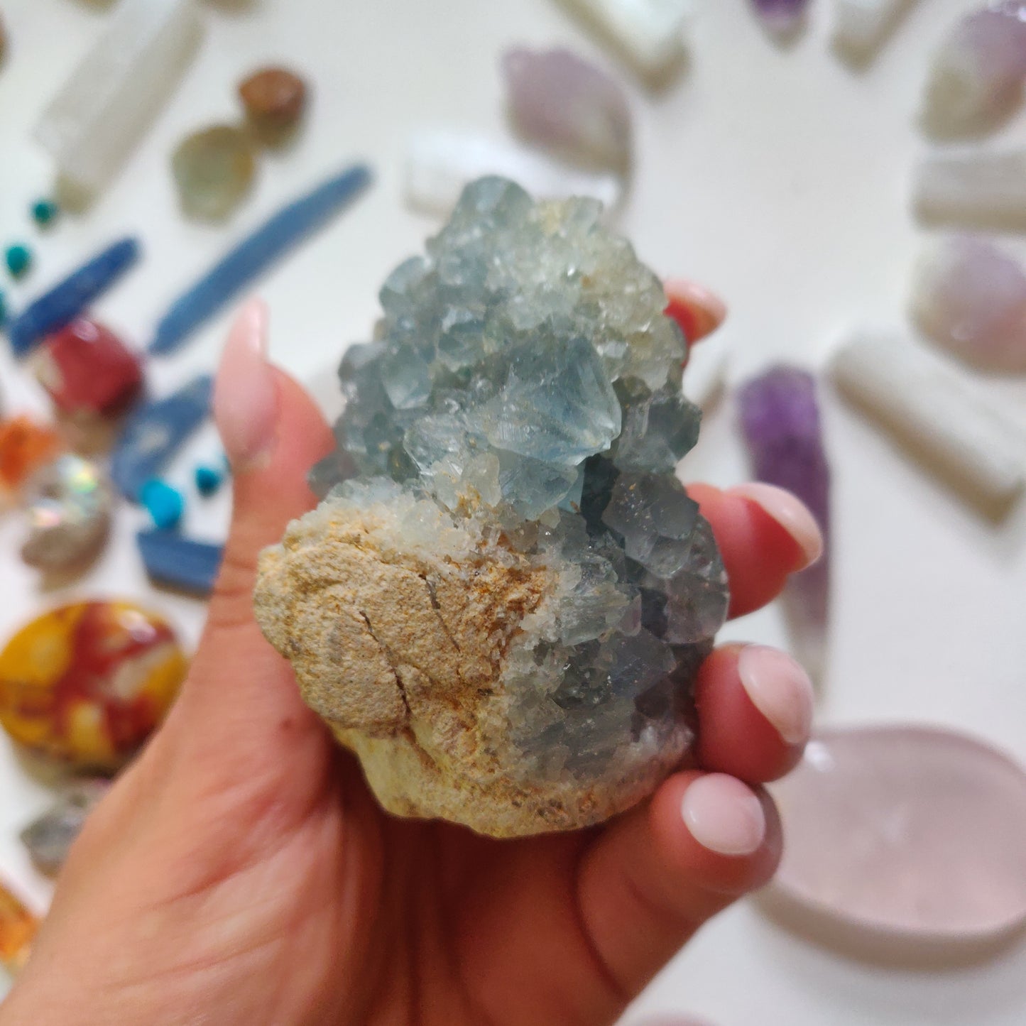Celestite Cluster (#4)