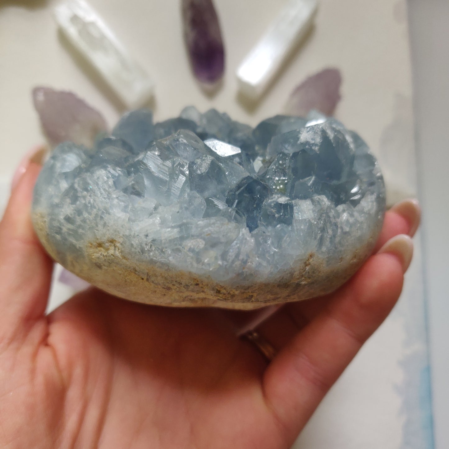 Celestite Heart #2