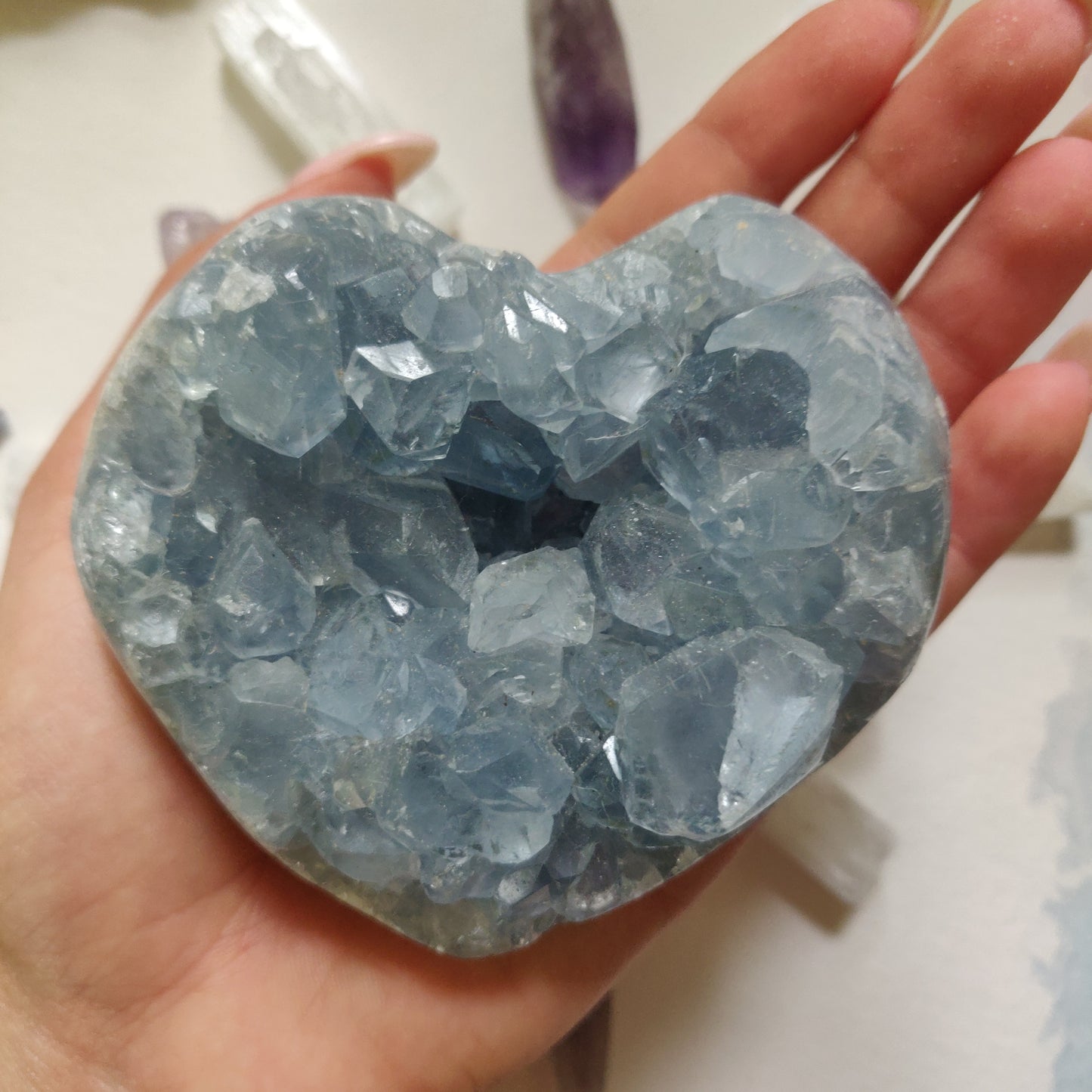 Celestite Heart #2