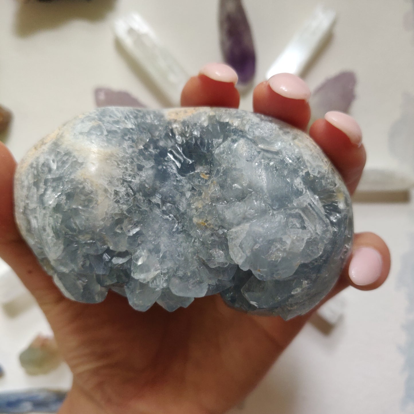 Celestite Heart #2