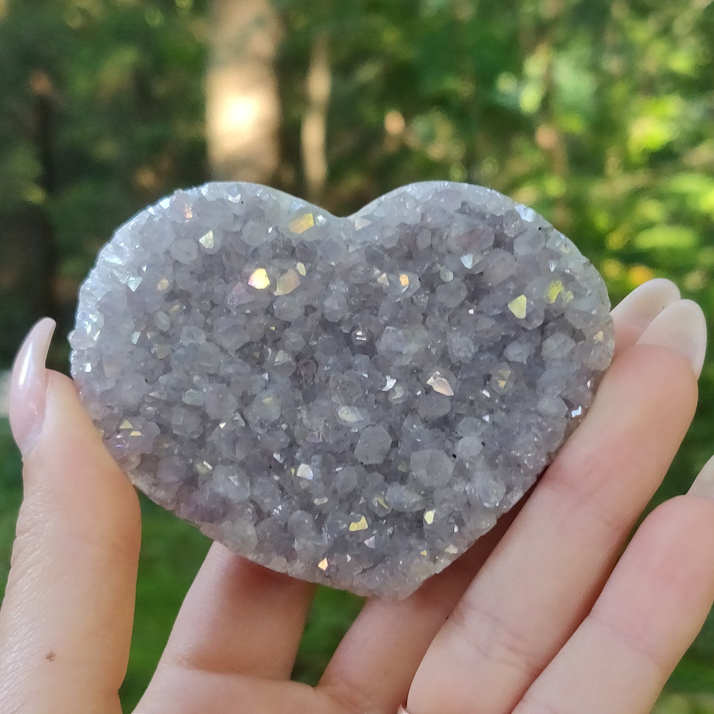 Aura Amethyst Heart (#24) - Simply Affinity