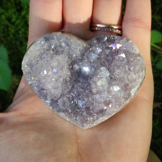 Aura Amethyst Heart (#23) - Simply Affinity