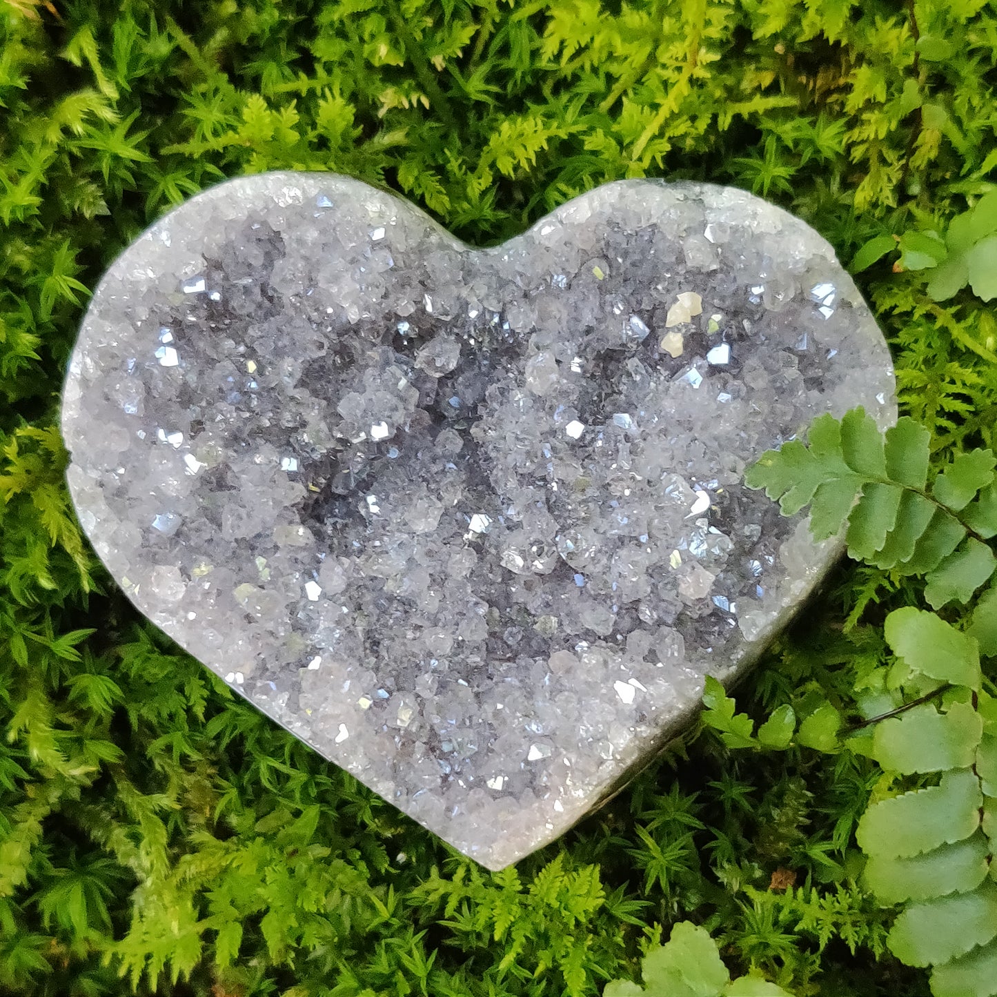 Aura Black Amethyst Heart (#20) - Simply Affinity