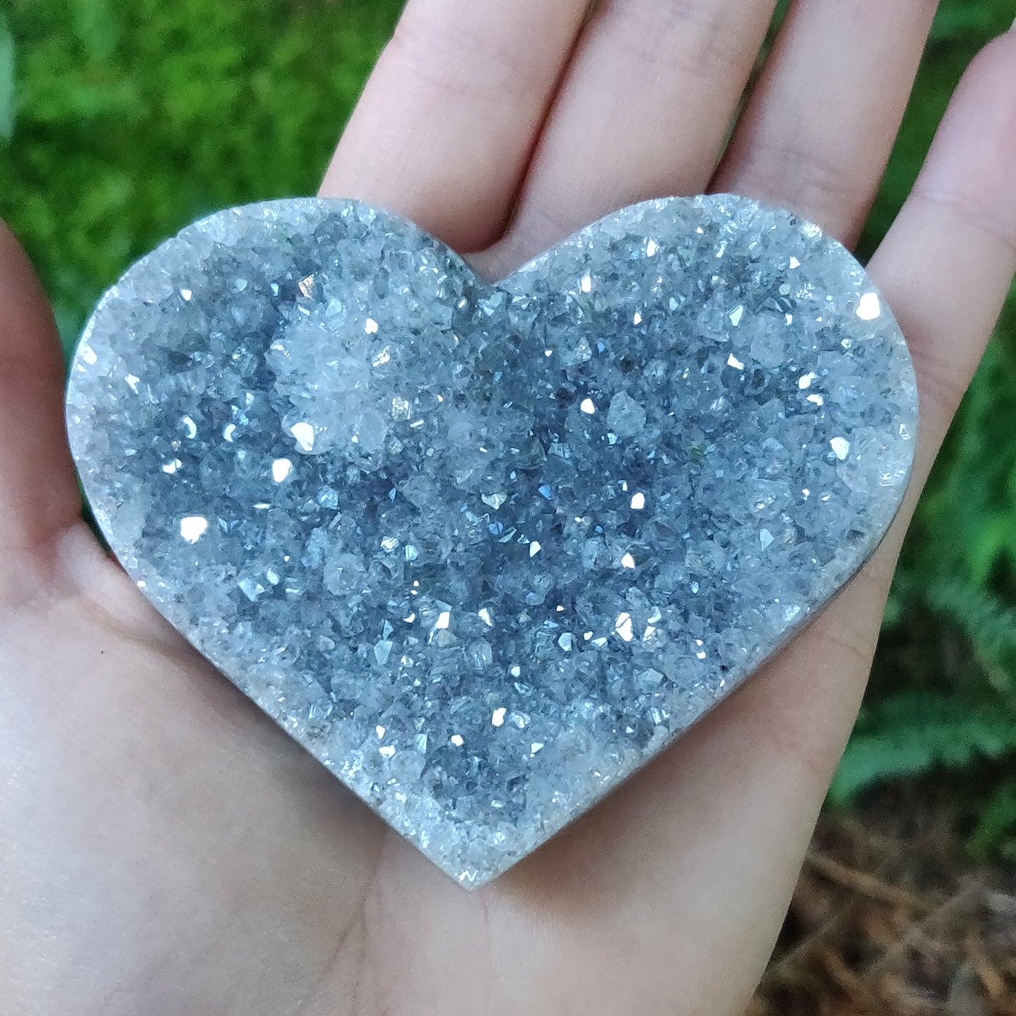 Aura Black Amethyst Heart (#19) - Simply Affinity