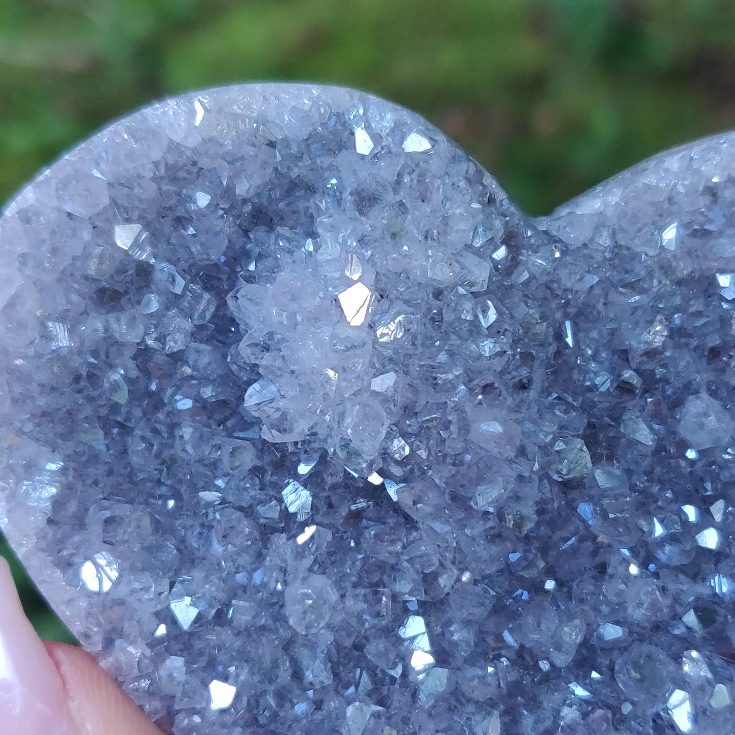 Aura Black Amethyst Heart (#19) - Simply Affinity