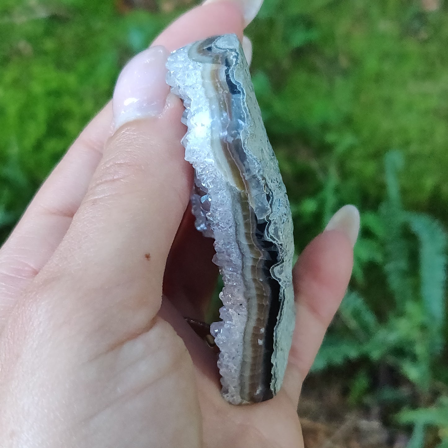 Aura Black Amethyst Heart (#19) - Simply Affinity