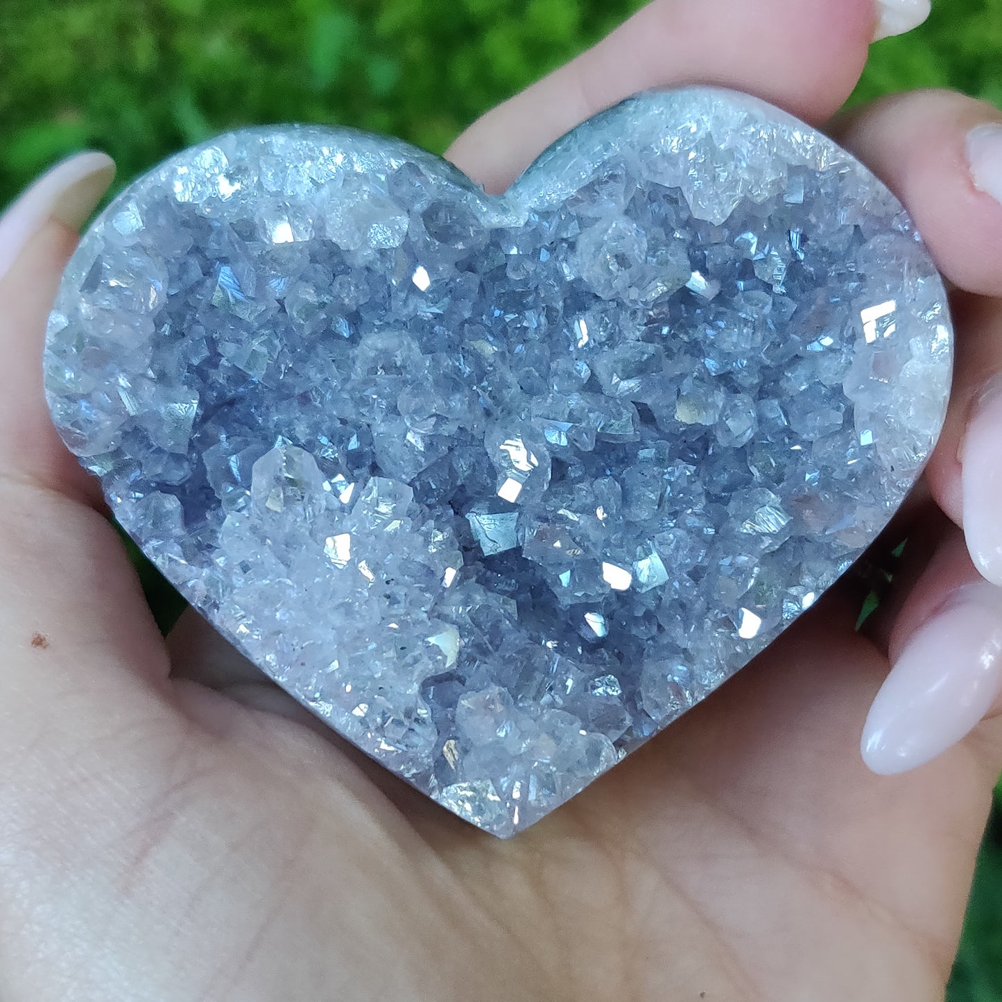 Aura Amethyst Heart (#17) - Simply Affinity