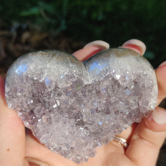 Aura Amethyst Heart (#17) - Simply Affinity