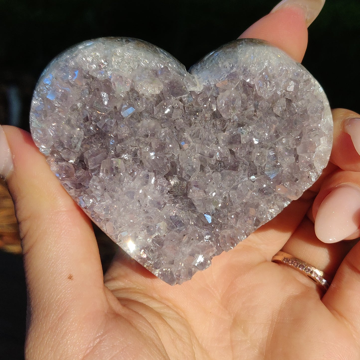 Aura Amethyst Heart (#17) - Simply Affinity