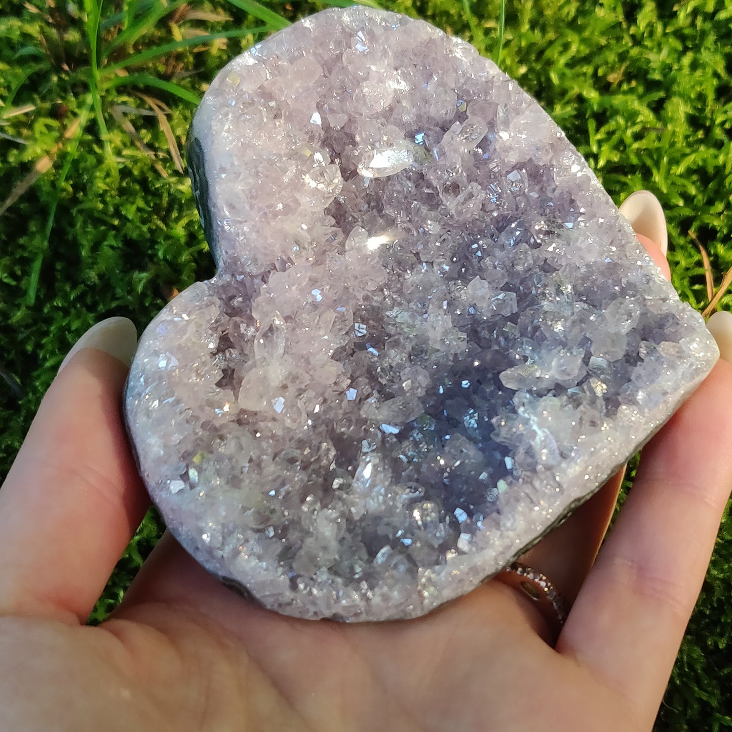 Aura Amethyst Heart (#15) - Simply Affinity