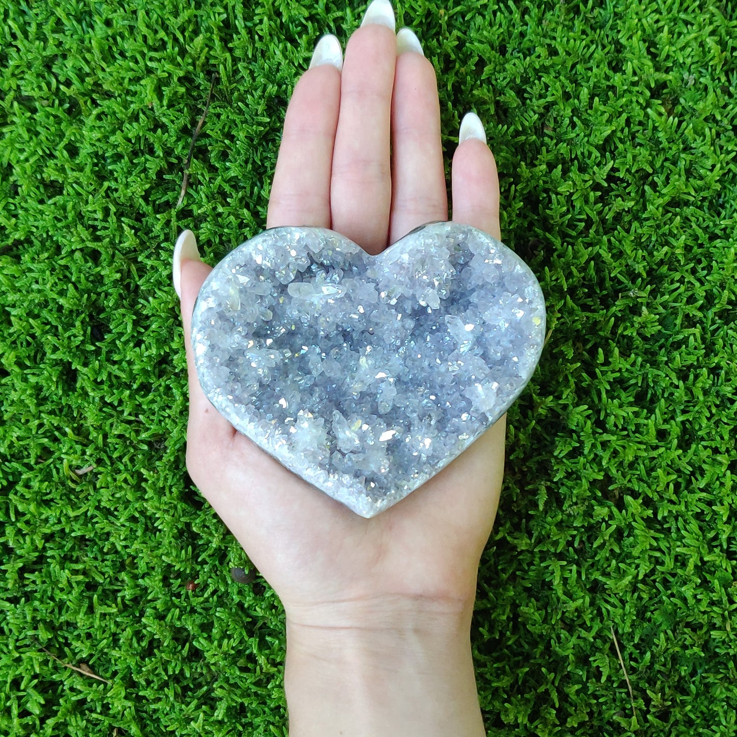 Aura Amethyst Heart (#15) - Simply Affinity