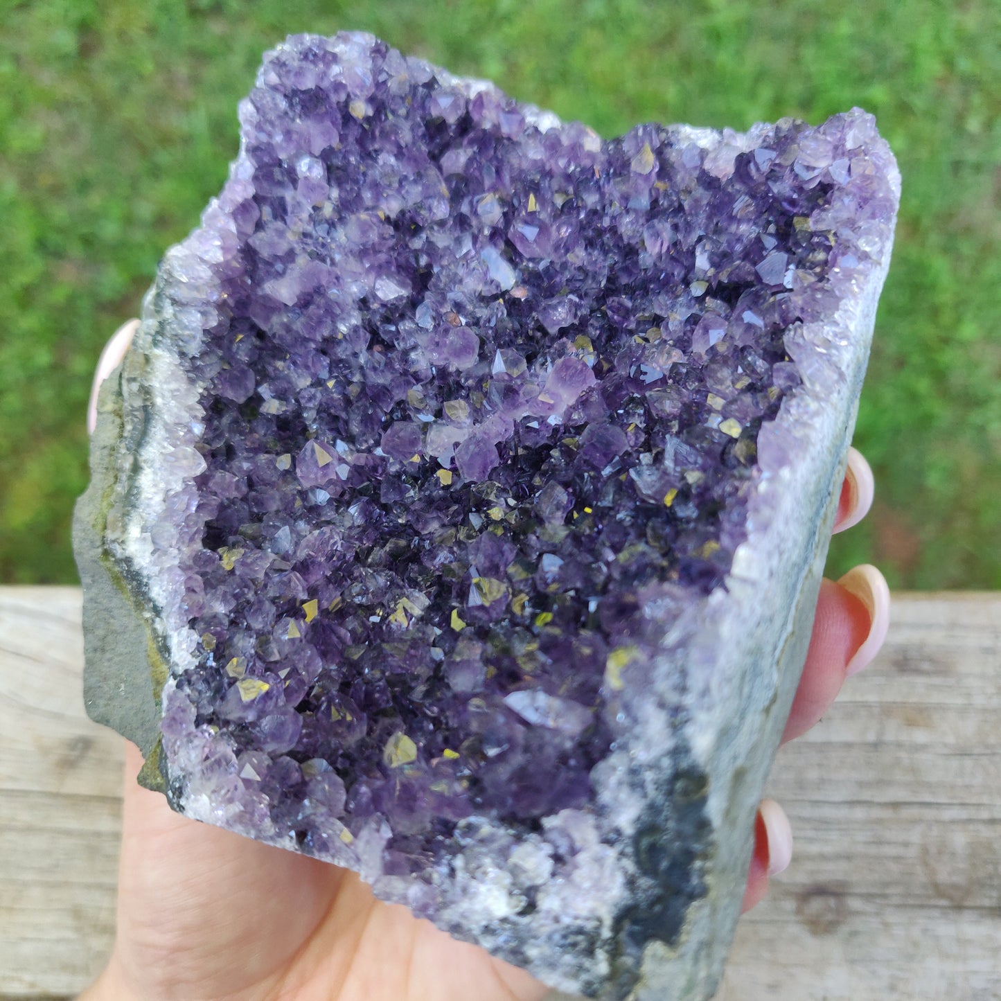 Amethyst Geode Free Form, Cut Base (#33) - Simply Affinity