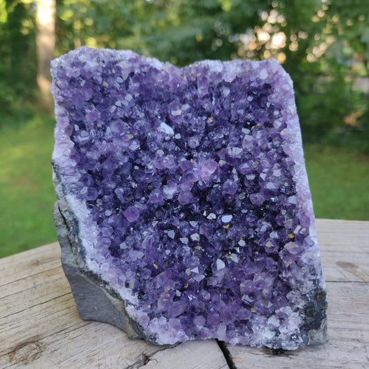 Amethyst Geode Free Form, Cut Base (#33) - Simply Affinity