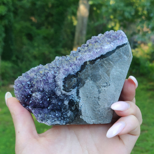 Amethyst Geode Free Form, Polished (#4) - Simply Affinity
