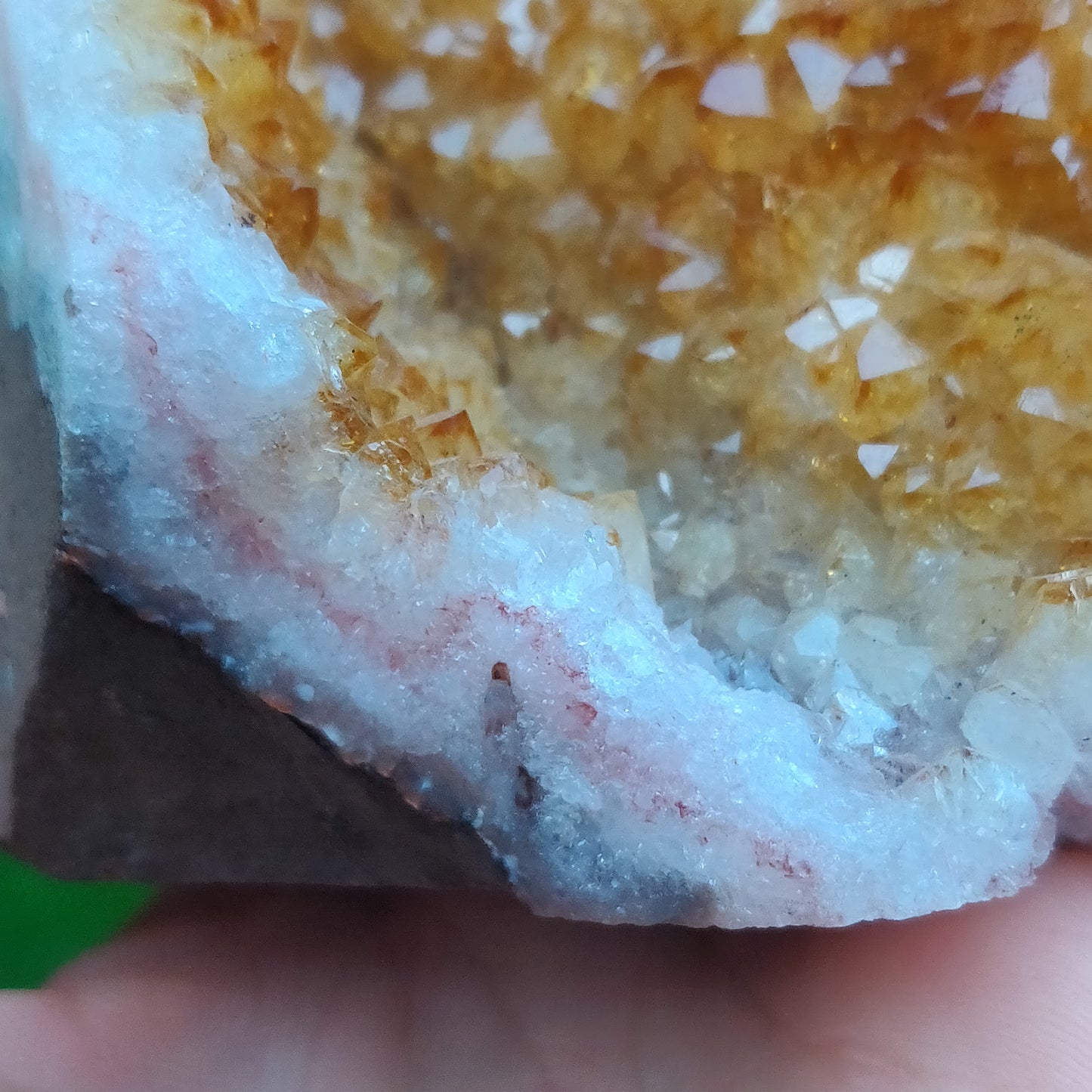 Citrine Geode Free Form, Cut Base (#5) - Simply Affinity