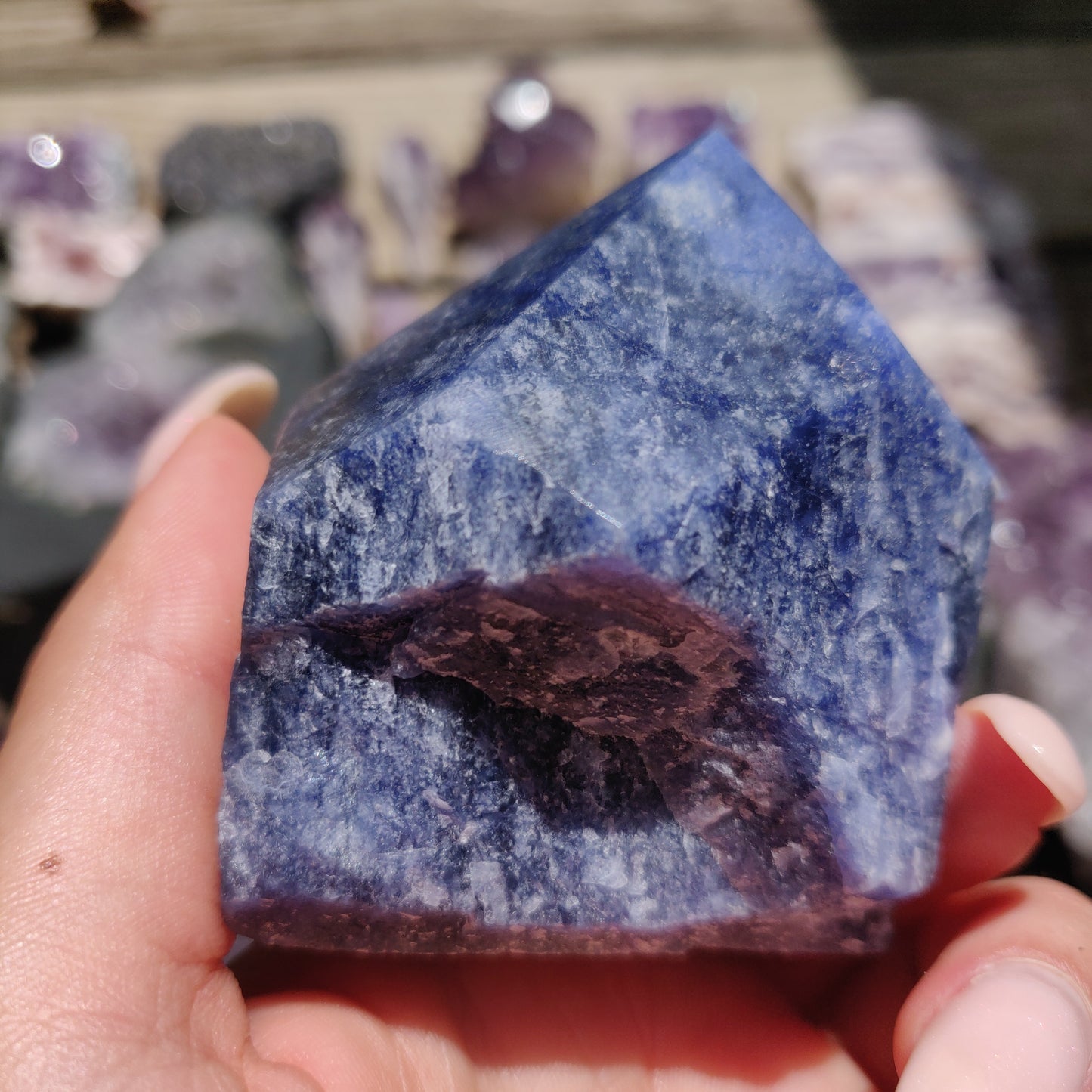 Sodalite Point (#8)