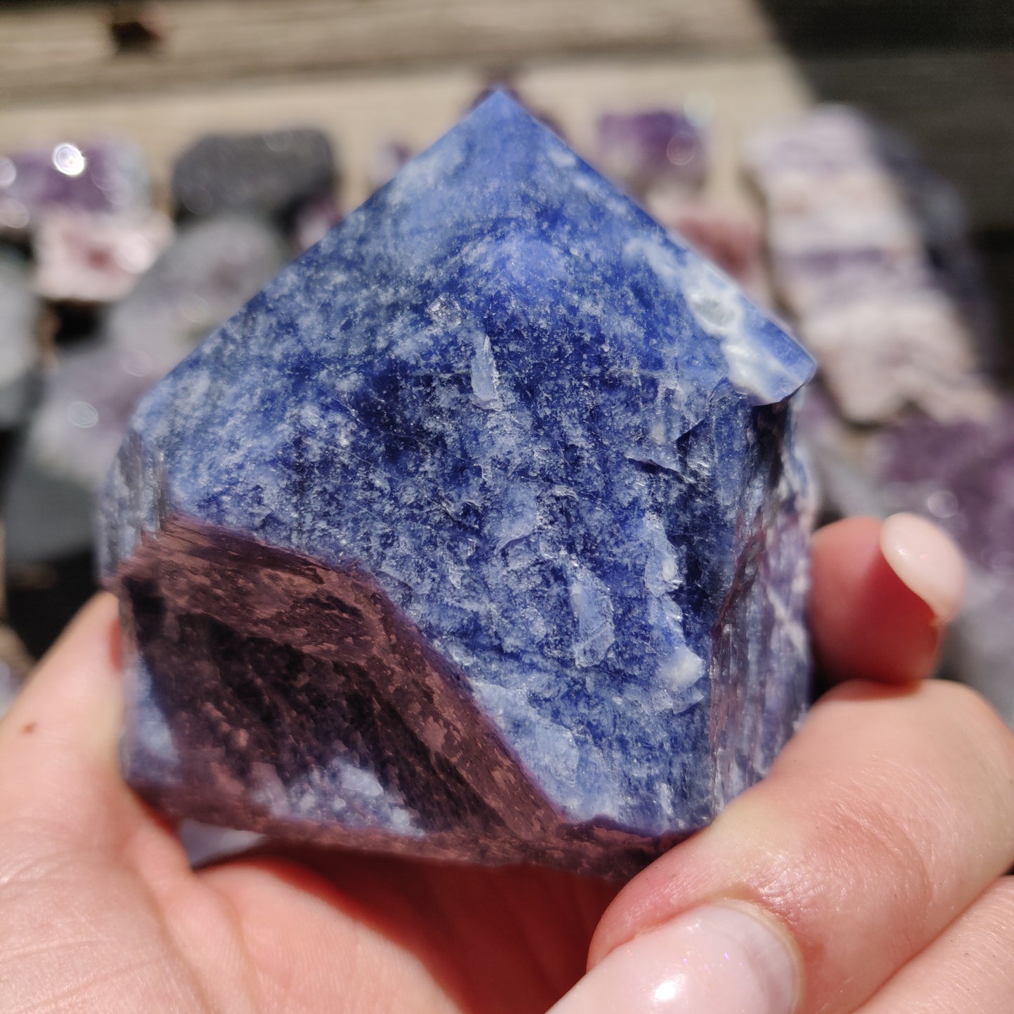 Sodalite Point (#8)