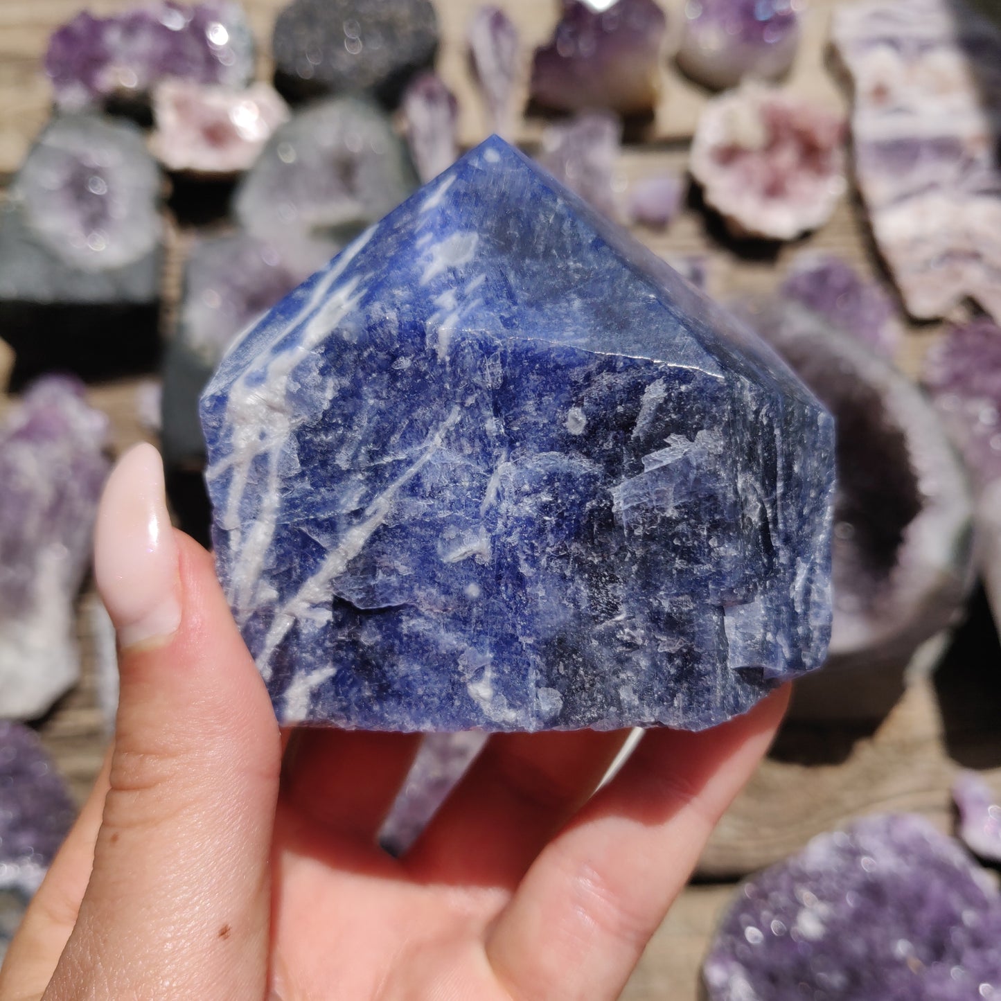 Sodalite Point (#8)