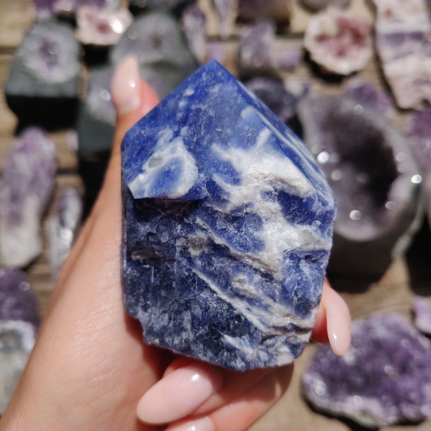 Sodalite Point (#8)