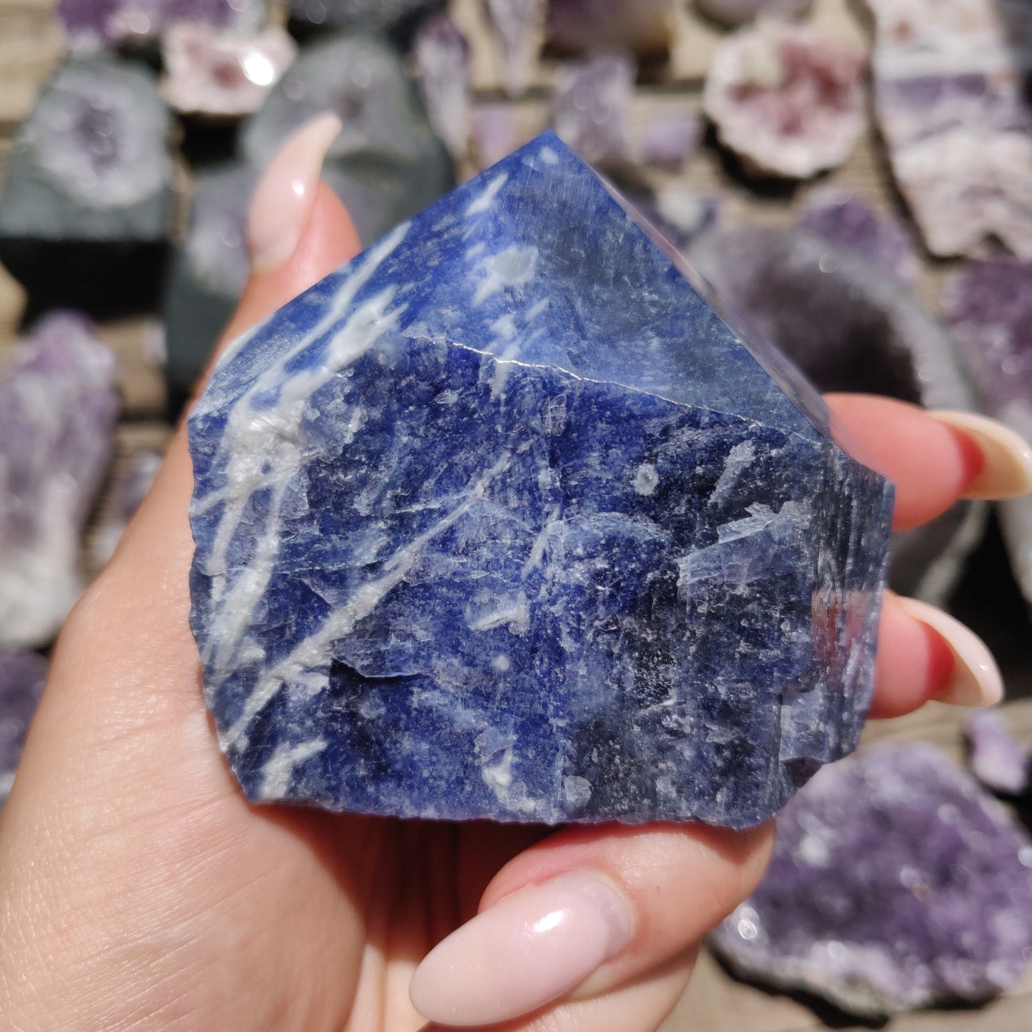 Sodalite Point (#8)