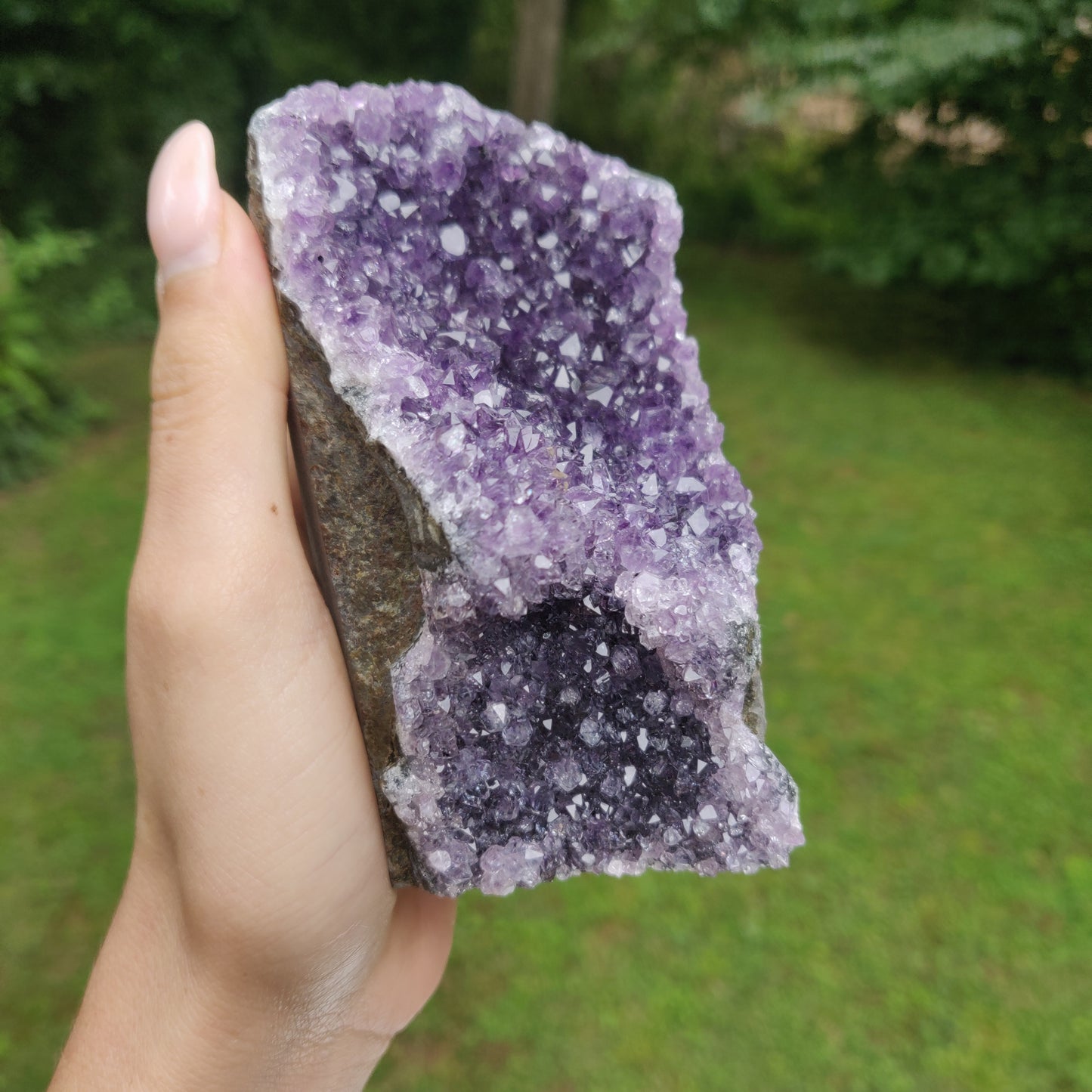 Amethyst Geode Free Form, Cut Base (#31) - Simply Affinity