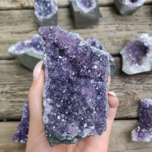 Amethyst Geode Free Form, Cut Base (#24) - Simply Affinity