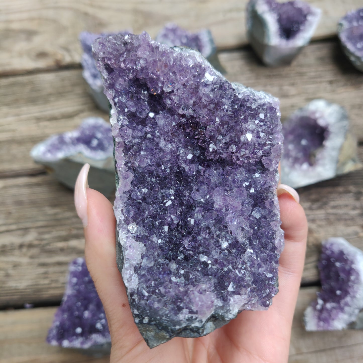 Amethyst Geode Free Form, Cut Base (#24) - Simply Affinity
