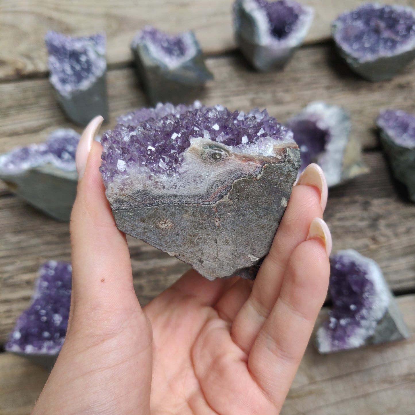 Amethyst Geode Free Form, Cut Base (#22) - Simply Affinity