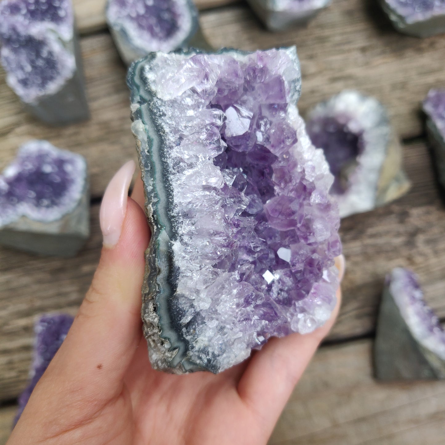 Amethyst Geode Free Form, Cut Base (#20) - Simply Affinity