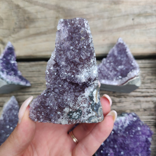 Amethyst Geode Free Form, Cut Base (#2) - Simply Affinity