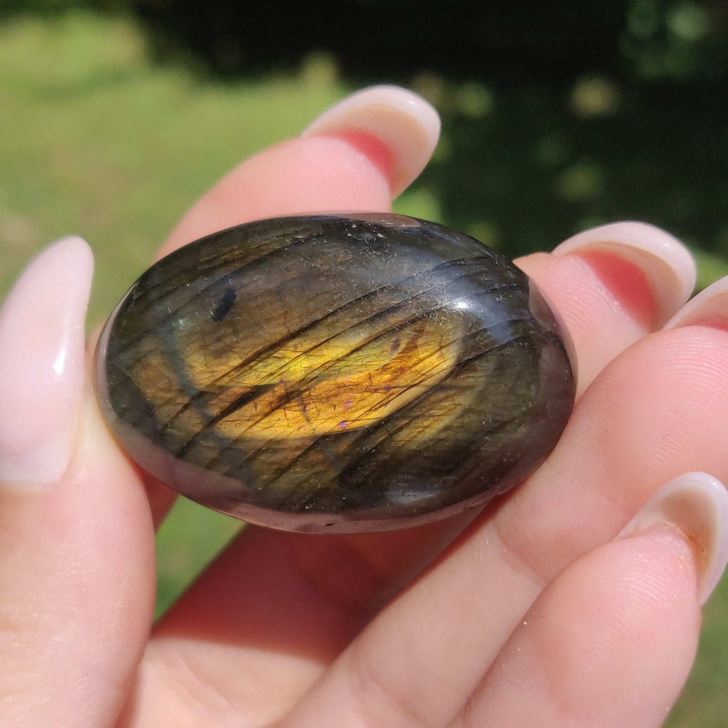 Labradorite Pocket Stone (#138)