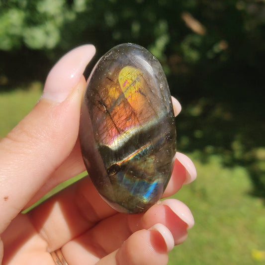 Labradorite Pocket Stone (#203)