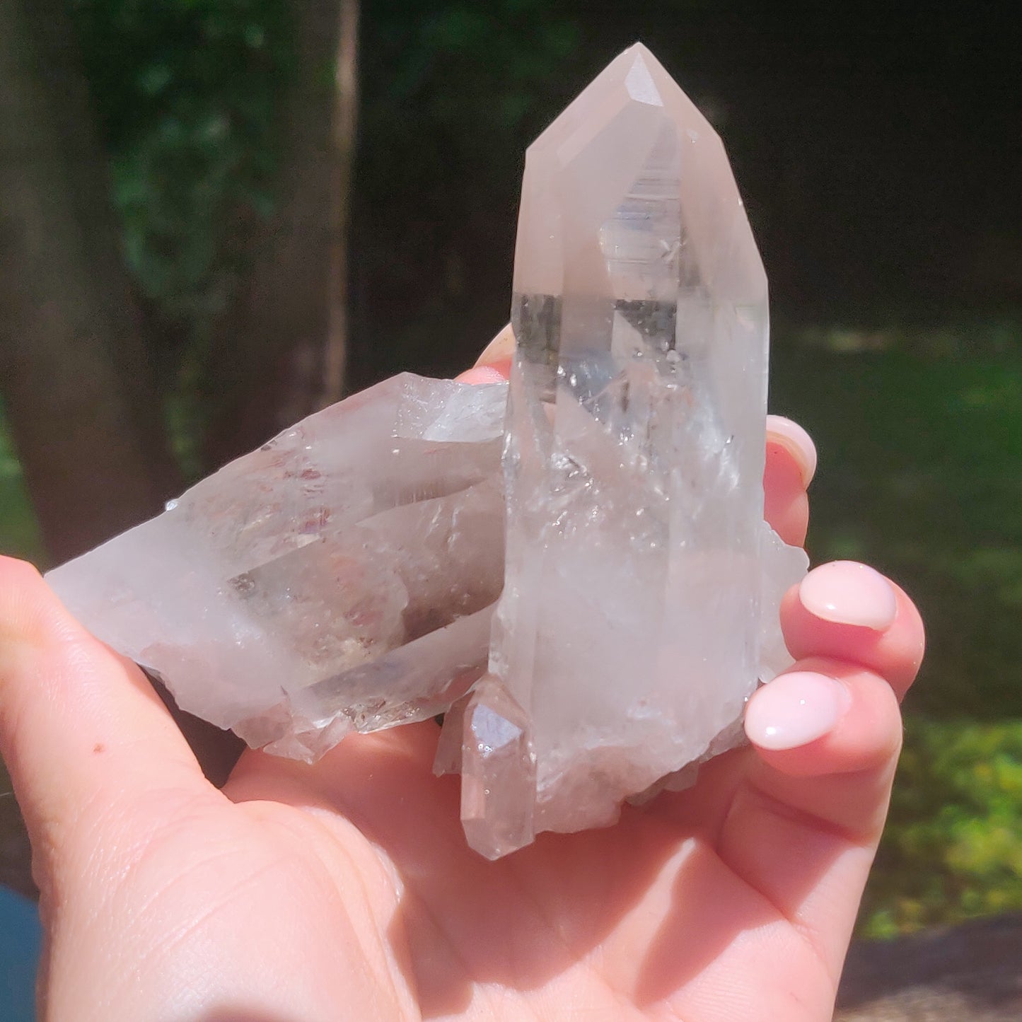 Smoky Lemurian Quartz Point (#7)