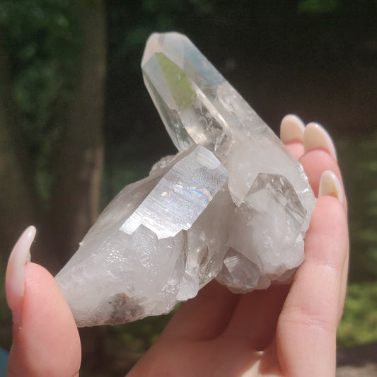 Smoky Lemurian Quartz Point (#7)