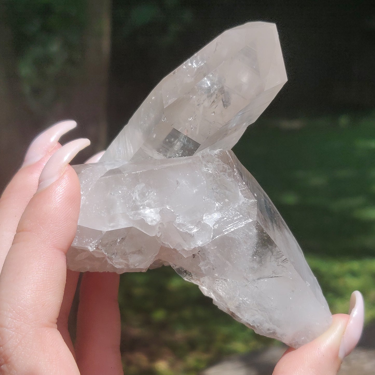 Smoky Lemurian Quartz Point (#7)