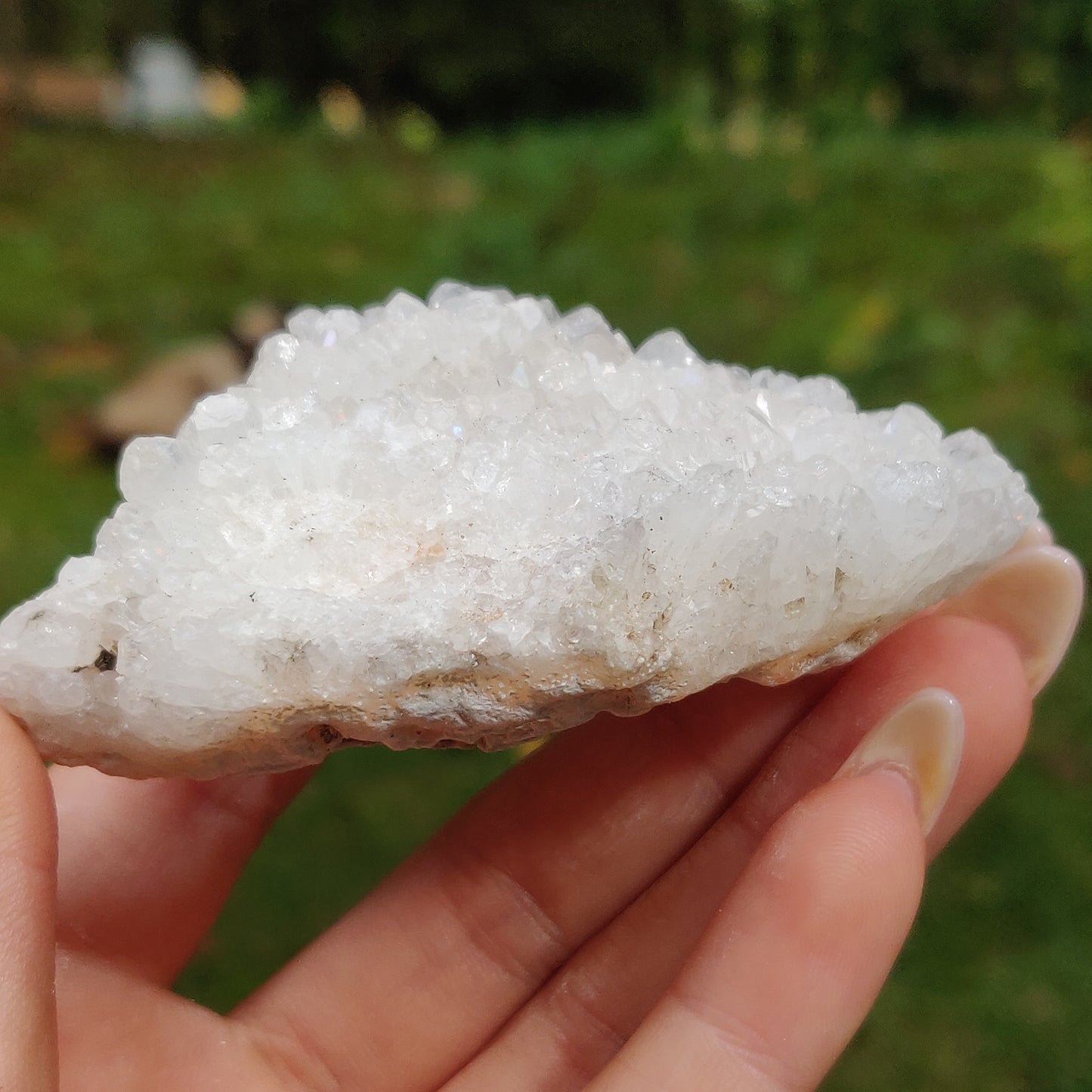 Anandalite Cluster, Natural Aurora Quartz Cluster (#5AN) - Simply Affinity