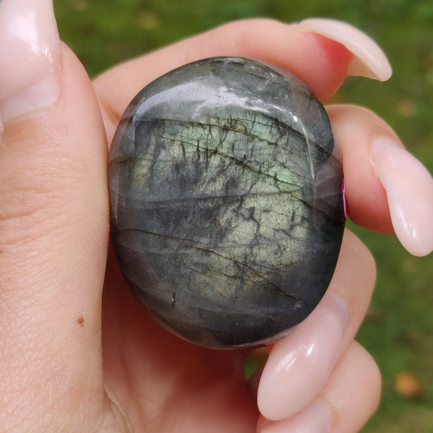 Labradorite Palm Stone (#235) - Simply Affinity