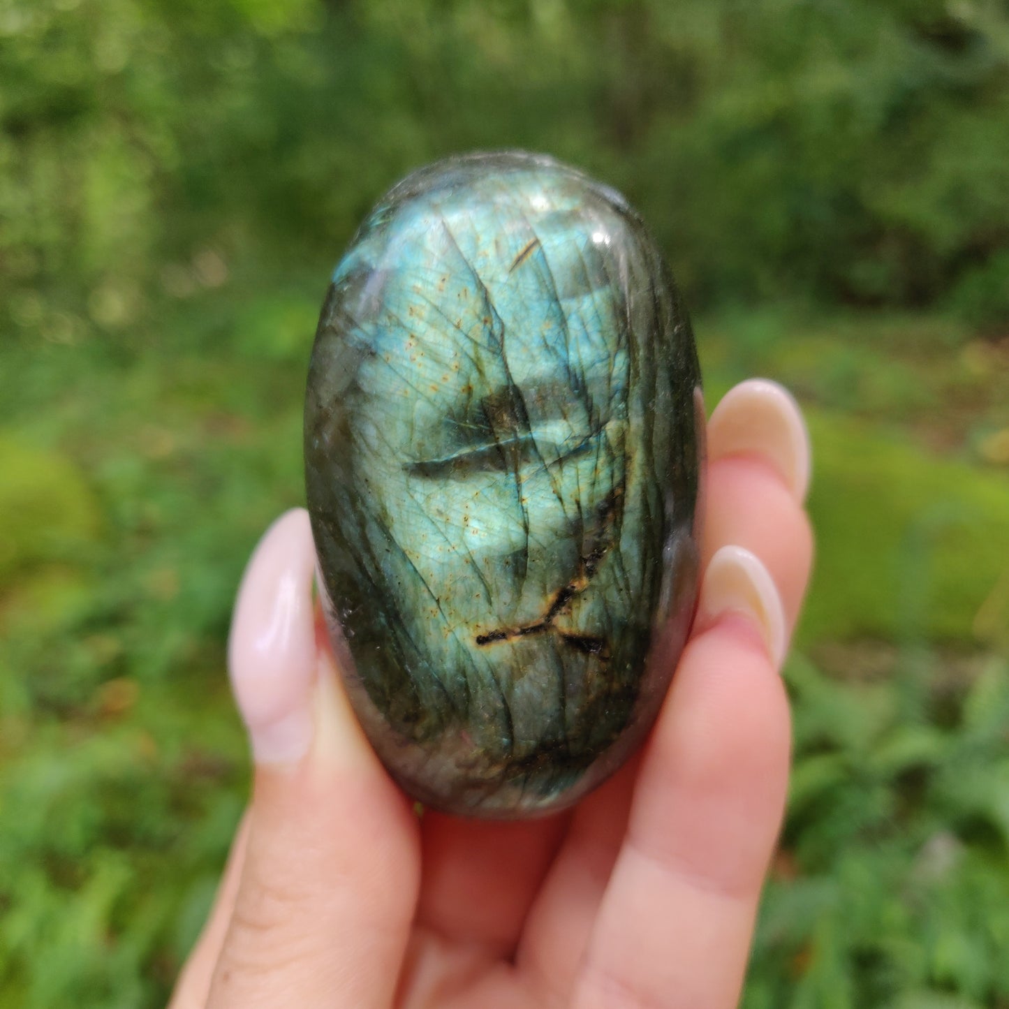 Labradorite Palm Stone (#211) - Simply Affinity