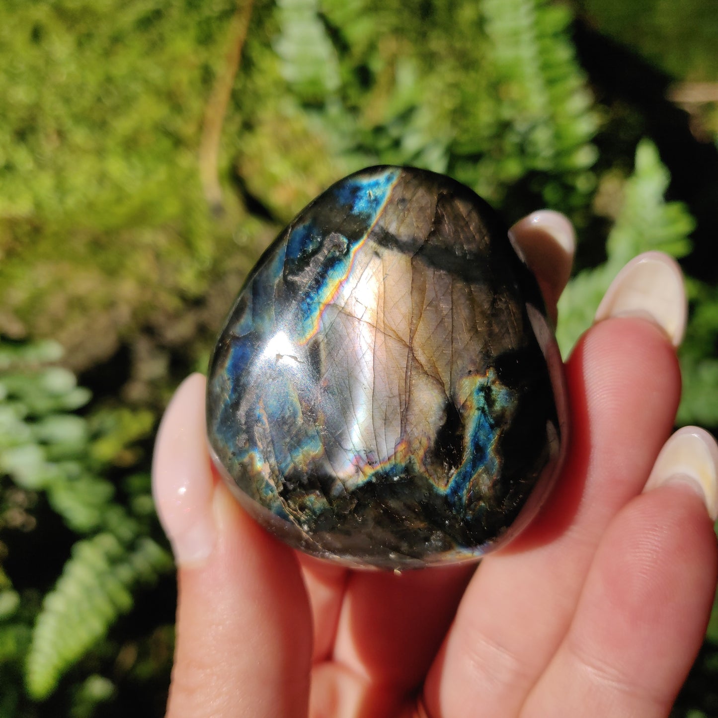 Labradorite Palm Stone (#28) - Simply Affinity