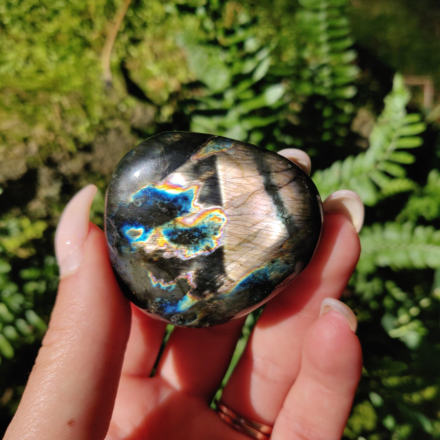 Labradorite Palm Stone (#28) - Simply Affinity