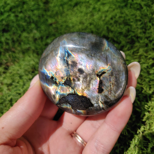 Labradorite Palm Stone (#54) - Simply Affinity