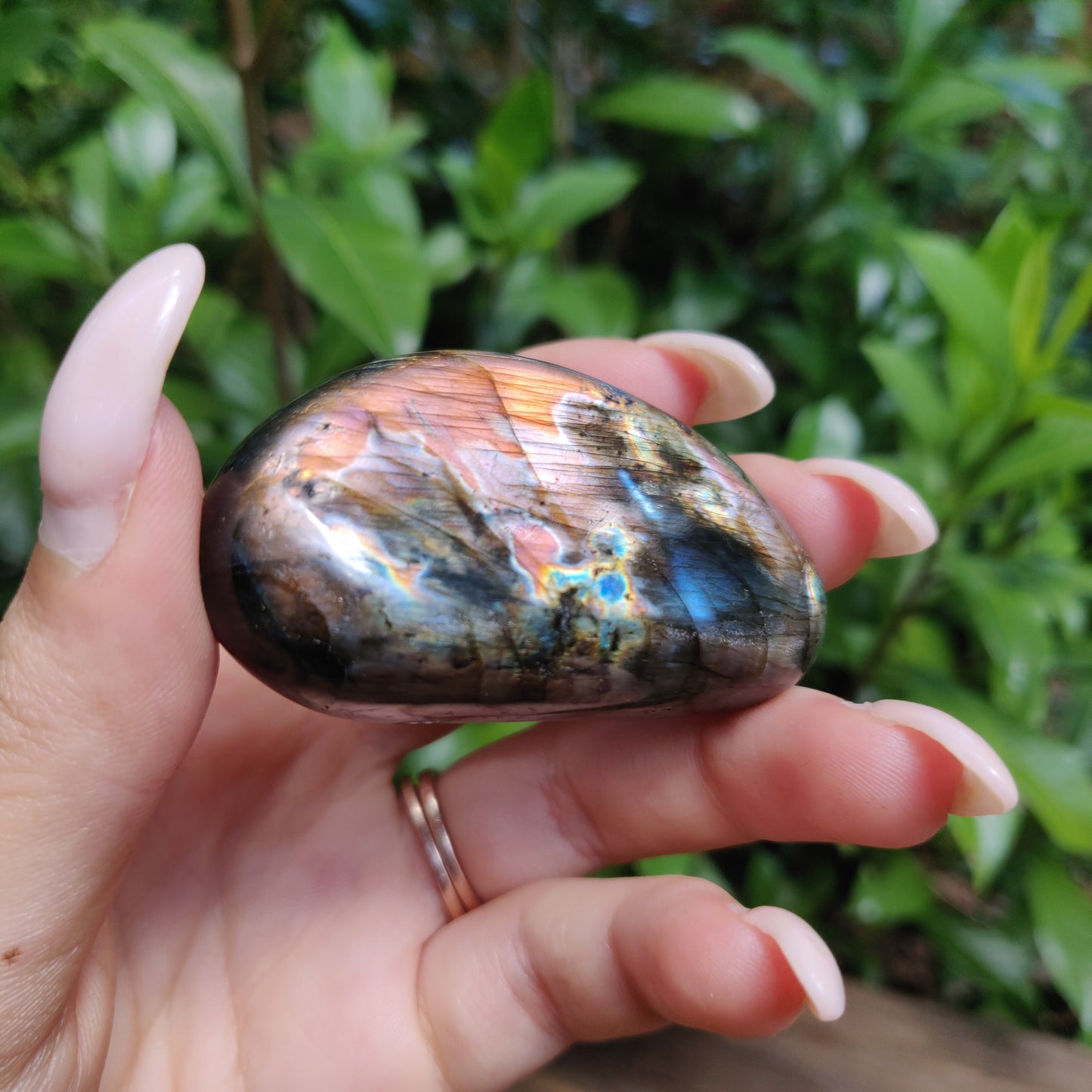 Labradorite Palm Stone (#172) - Simply Affinity