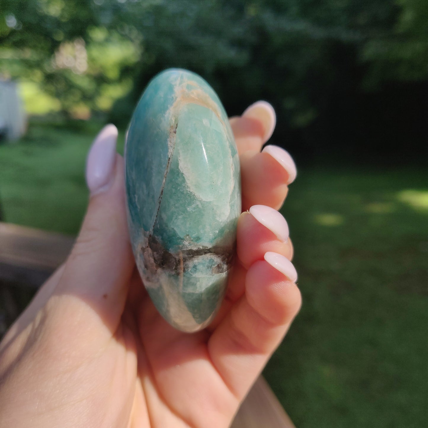 Amazonite Palm Stone (#2) - Simply Affinity