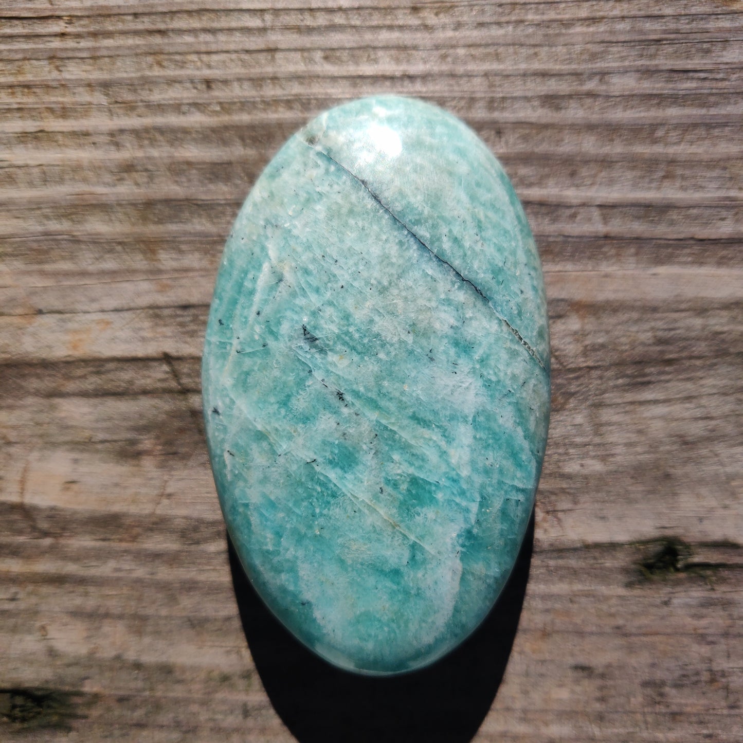 Amazonite Palm Stone (#19) - Simply Affinity